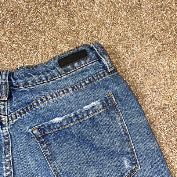 Blank NYC The Barrow Jean shorts denim cut off SZ 28" Vintage High rise short - Picture 3 of 9